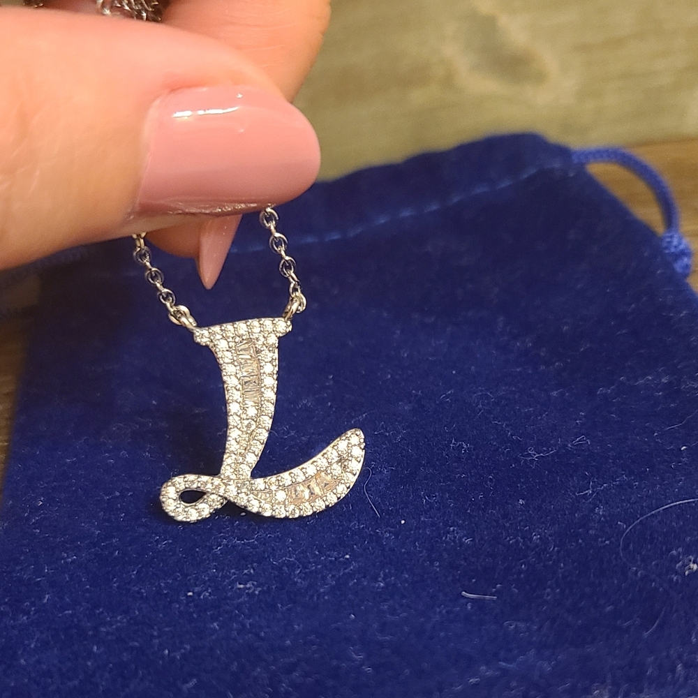 L necklace